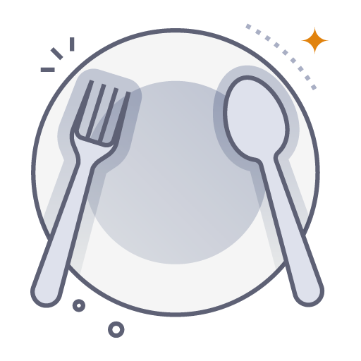 Plate and Cutlery