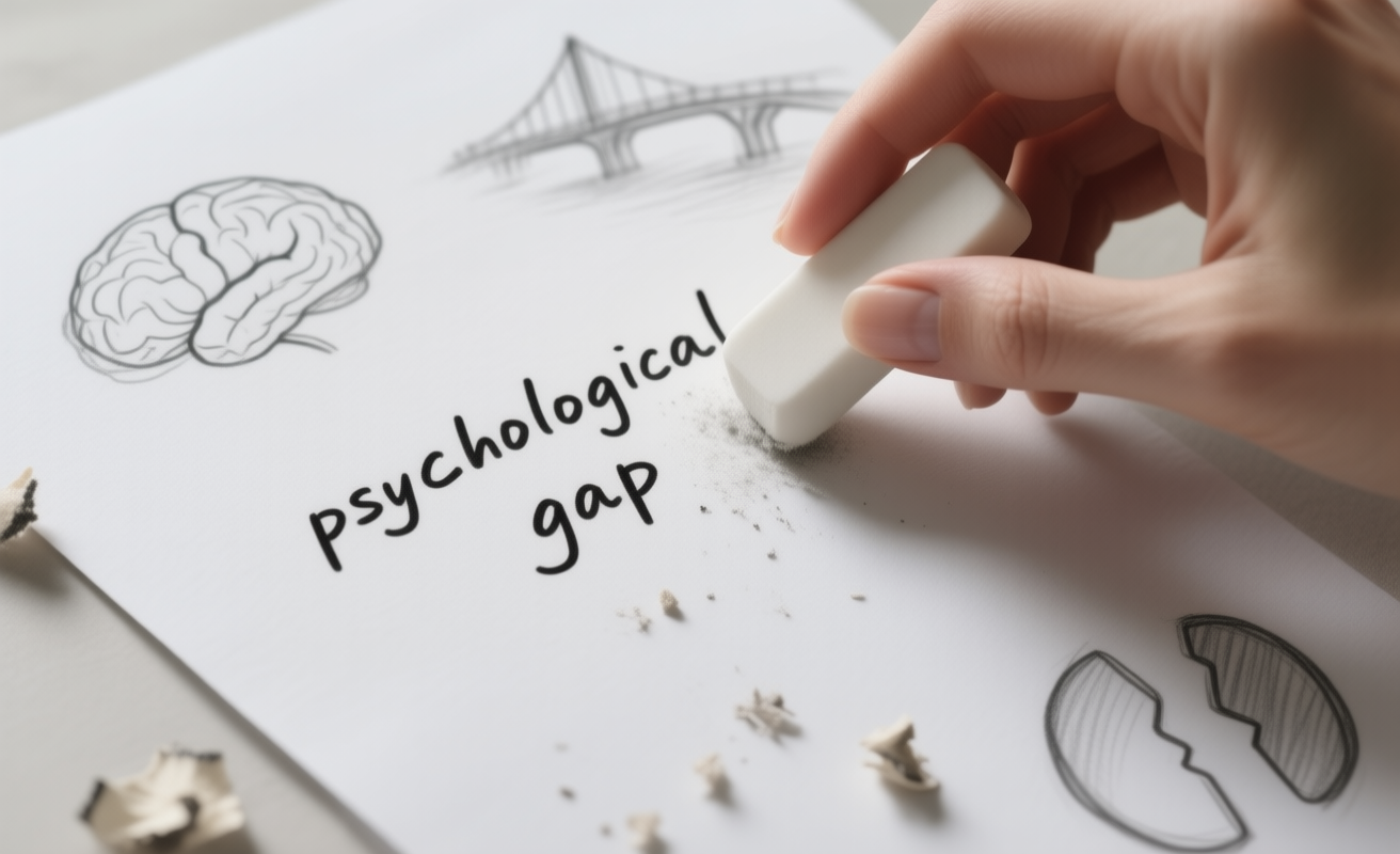 Erase psychological gap